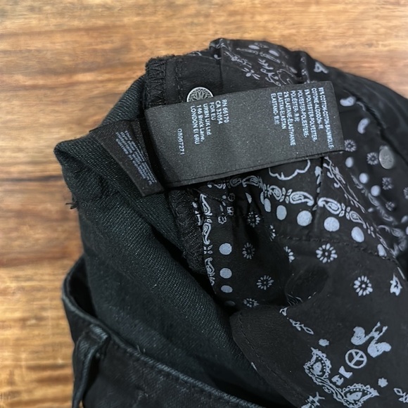 We The Free crvy vintage black shorts - Free People Black Denim Shorts Sz28 - Picture 7 of 12